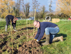 Une des actions menées par le groupe - photo Eric Revel