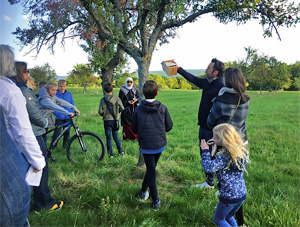 Animation autour des nichoirs - Photo Catherine Bertholle